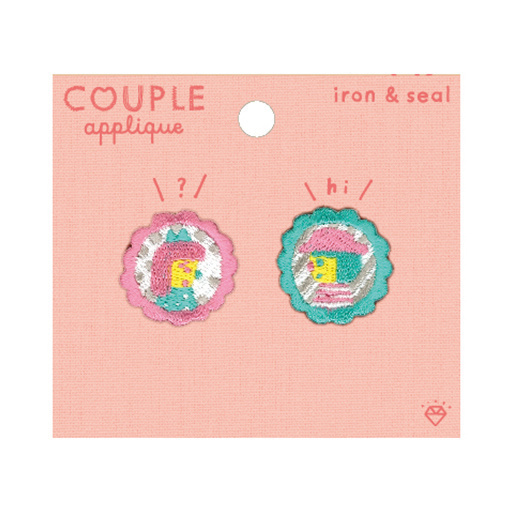 AIUEO Couple 燙貼 / marumado's / AIUEO / JAPAN