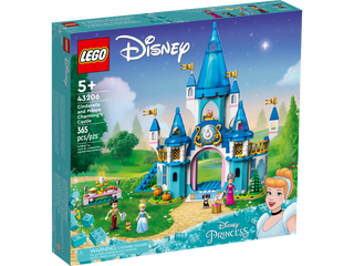 LEGO 43206 Cinderella and Prince Charming's Castle - Cinderella 和 Prince Charming 的城堡 (迪士尼公主)