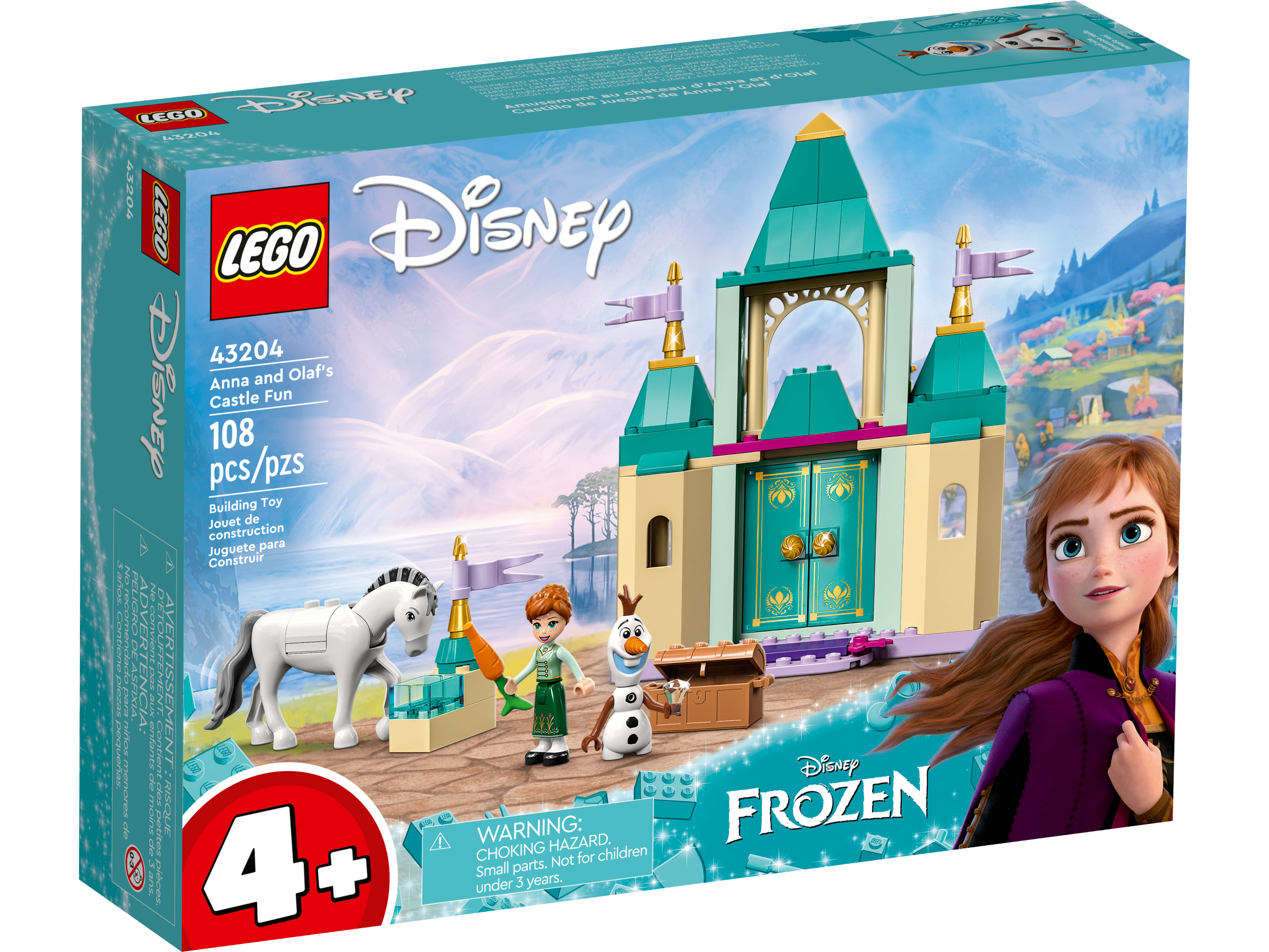 LEGO 43204 Anna and Olaf's Castle Fun - Anna 和 Olaf 的城堡奇趣 (迪士尼公主)