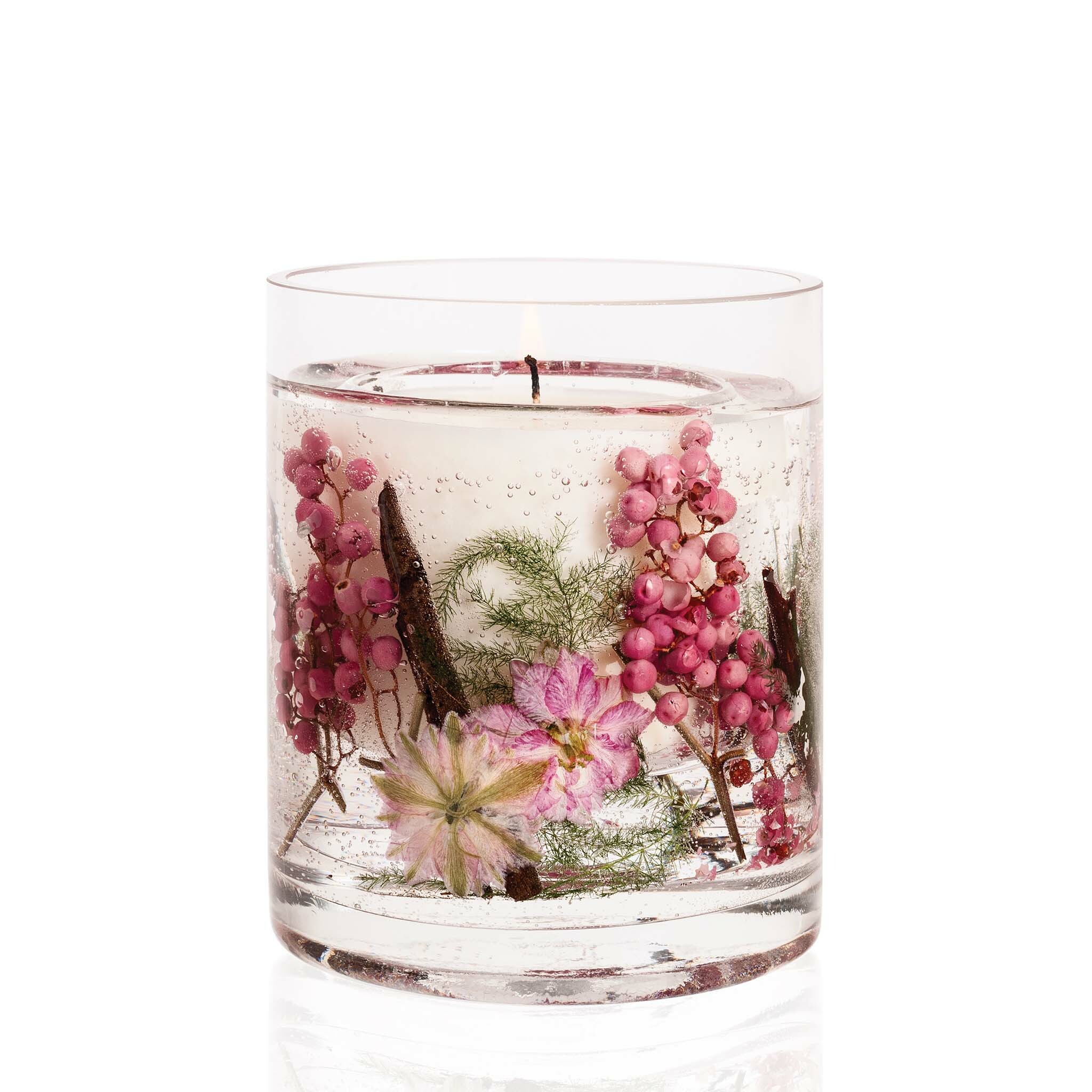 STONEGLOW NATURE'S GIFT - PINK PEPPER FLOWERS - GEL TUMBLER