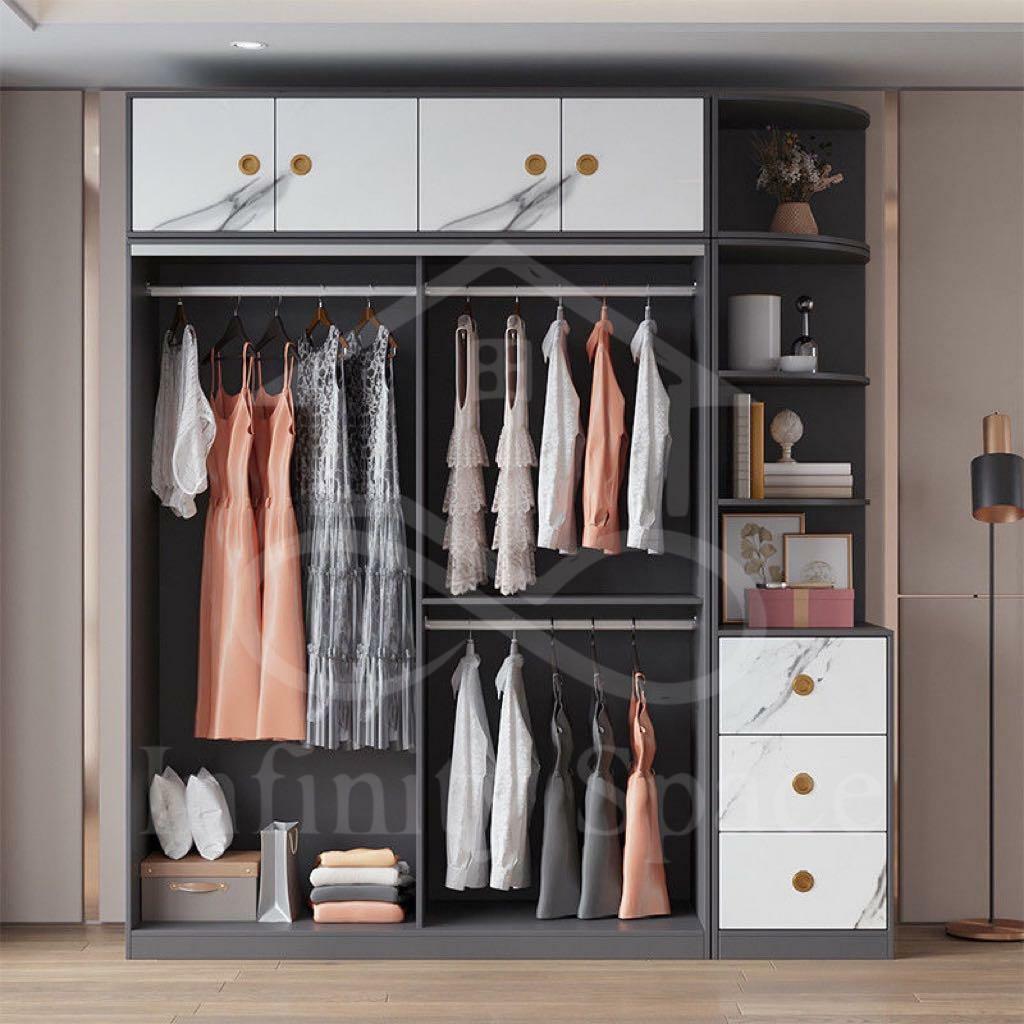 🌟包送貨+ 上門安裝🌟 D4850 趟門衣櫃組合