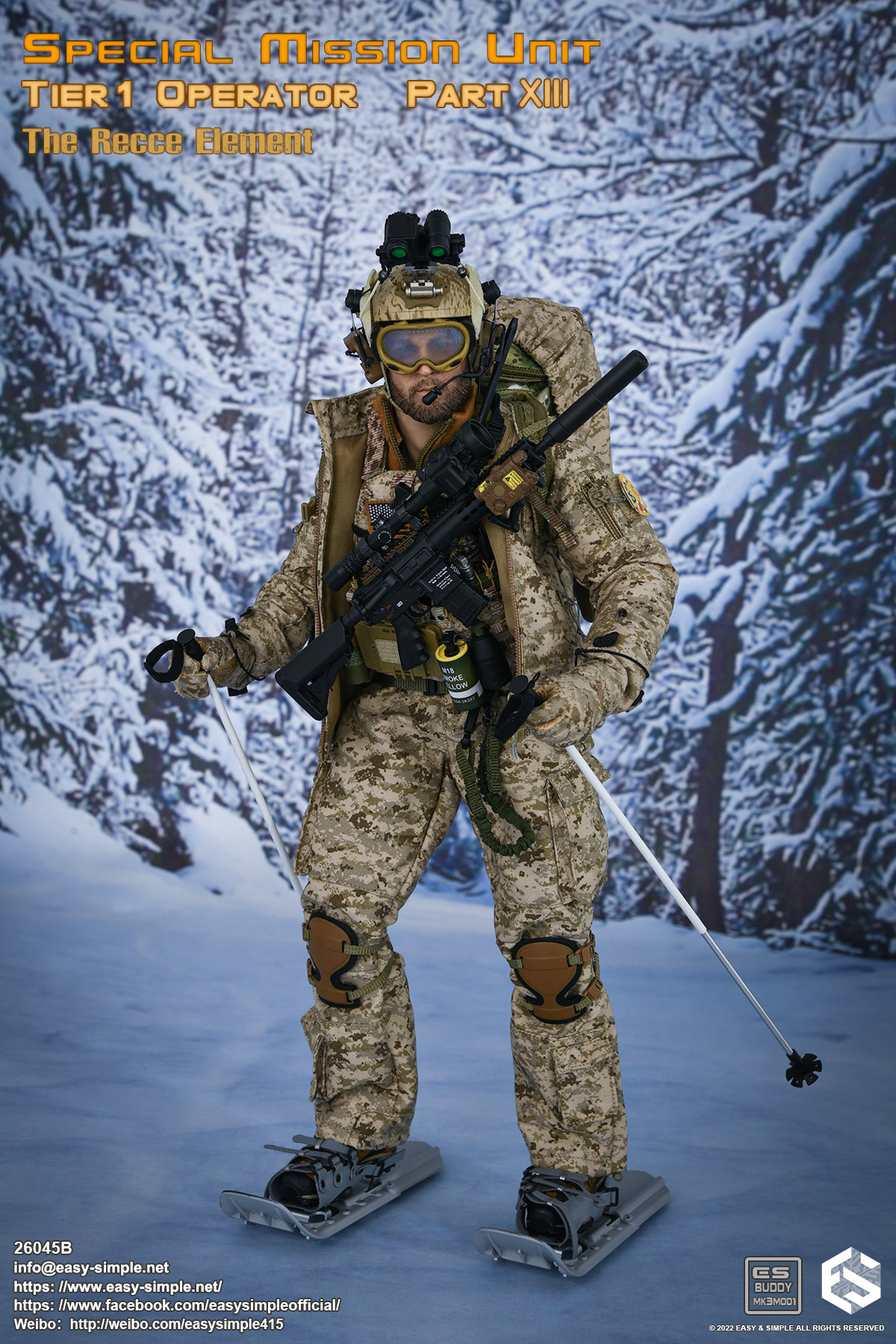 Easy&Simple : 1/6 SMU Tier1 Operator Prt XIII The Recce Element