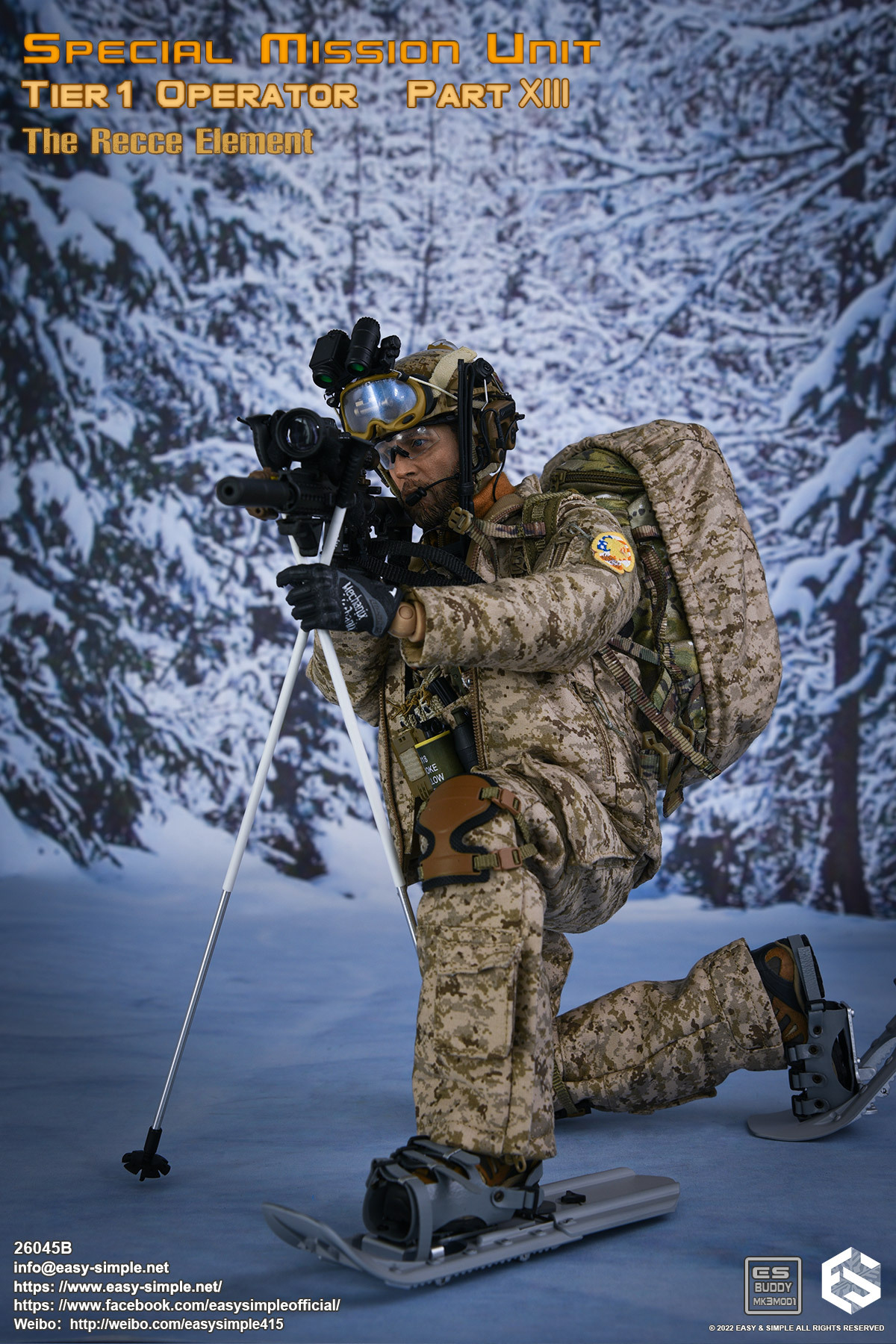 Easy&Simple : 1/6 SMU Tier1 Operator Prt XIII The Recce Element