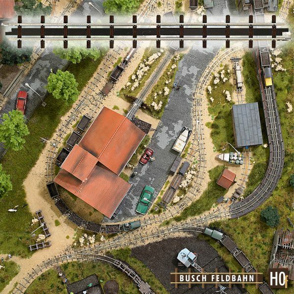 Busch 12305 HOf 直軌 Straight Track 133.2mm