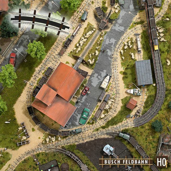 Busch 12322 HOf 115mm 22.5 彎軌