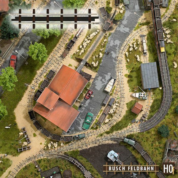 Busch 12303 HOf規 Straight Track 66.6mm 直軌