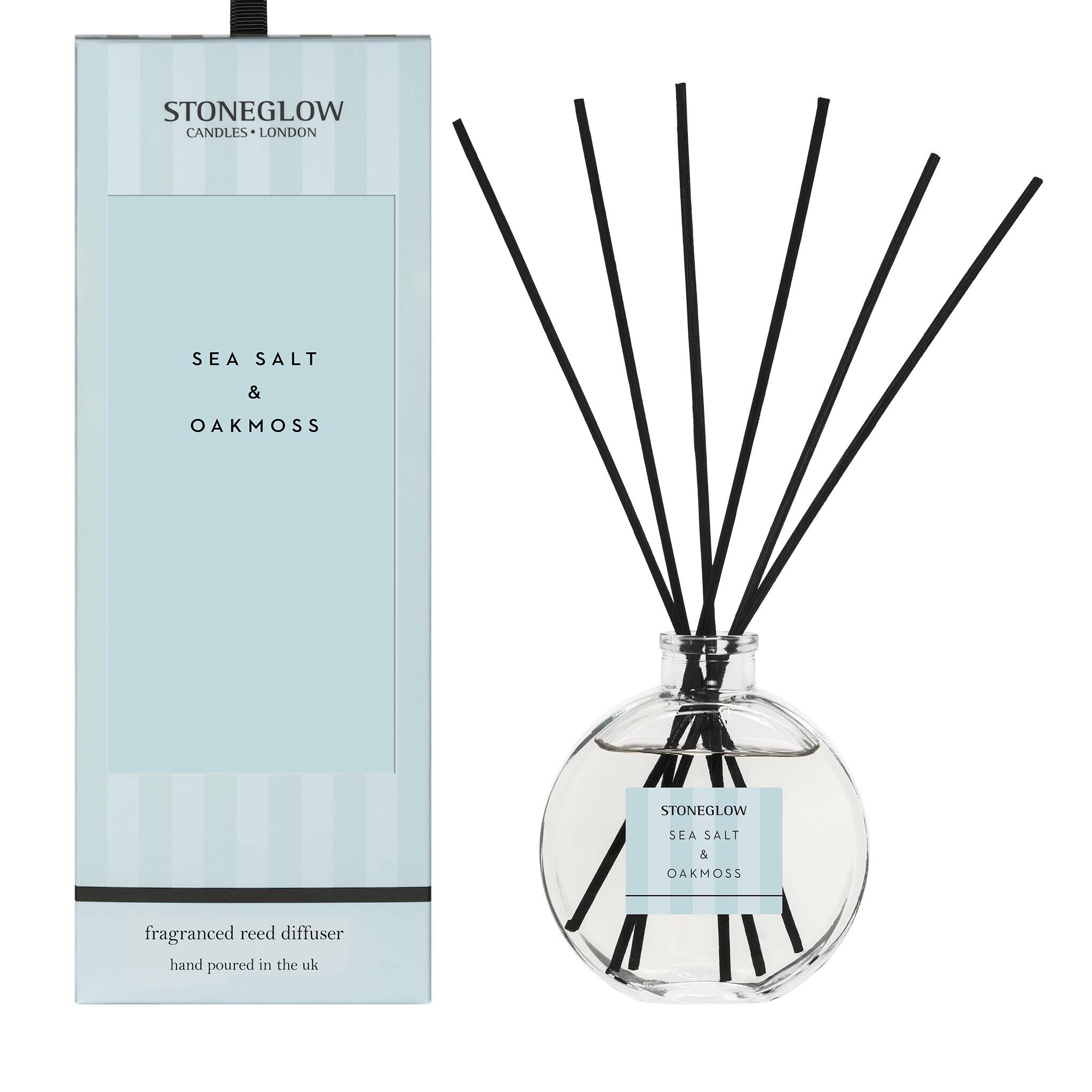 STONEGLOW MODERN CLASSICS - SEA SALT & OAKMOSS - REED DIFFUSER 120ML