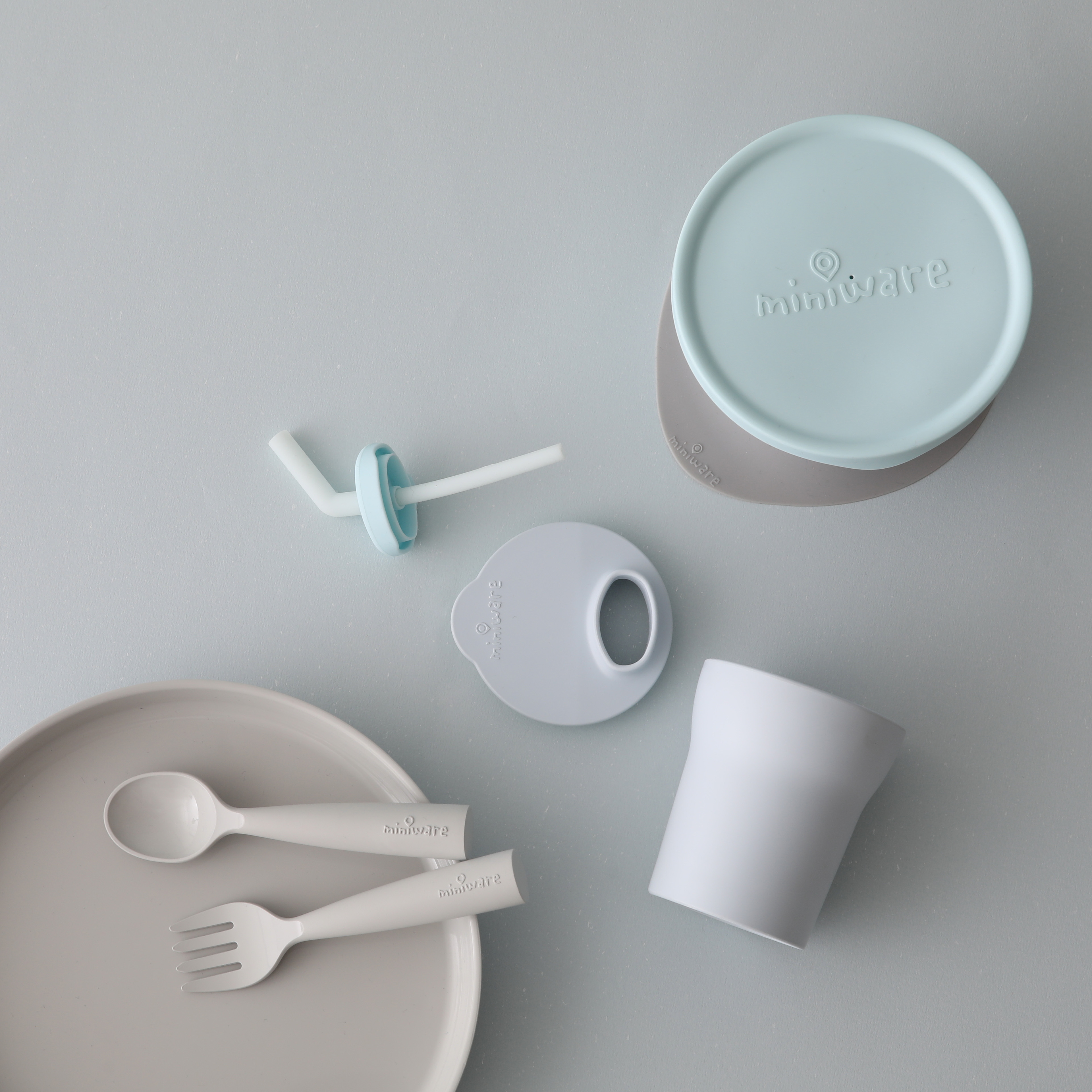 1-2-3 Sip! Sippy Cup - Aqua/Aqua