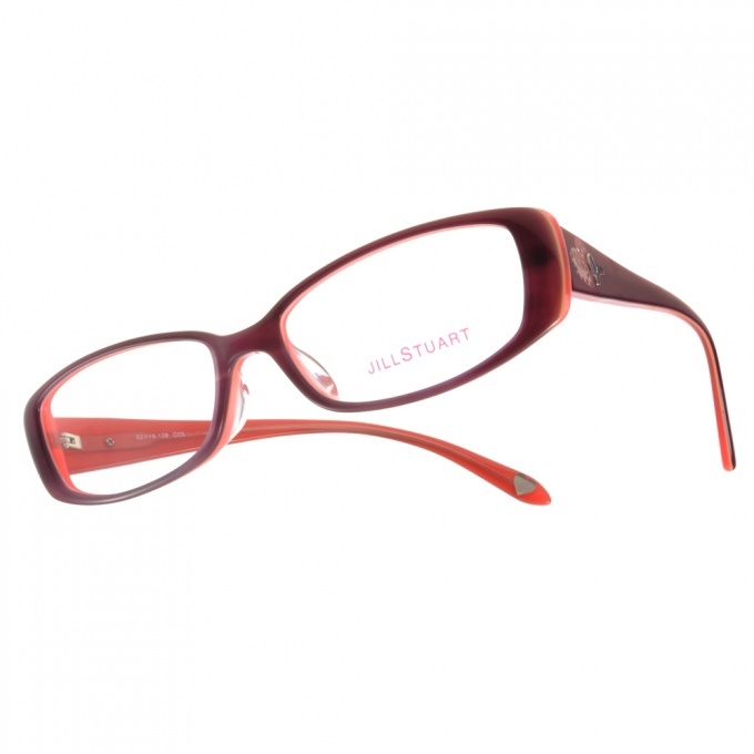 【JILL STUART】JS60004 C3 清甜愛心水鑽款 窄方框光學眼鏡