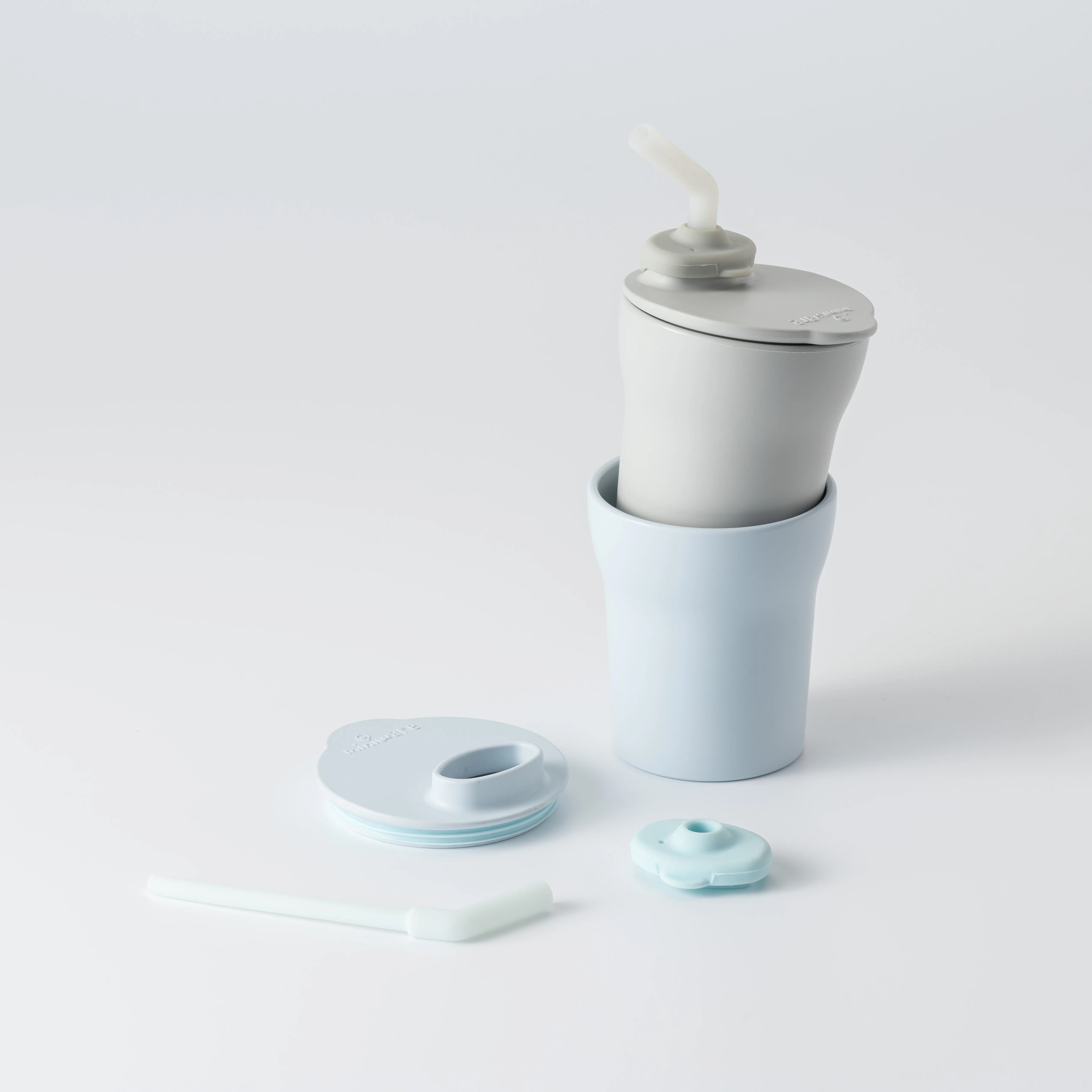 1-2-3 Sip! Sippy Cup - Grey/Grey