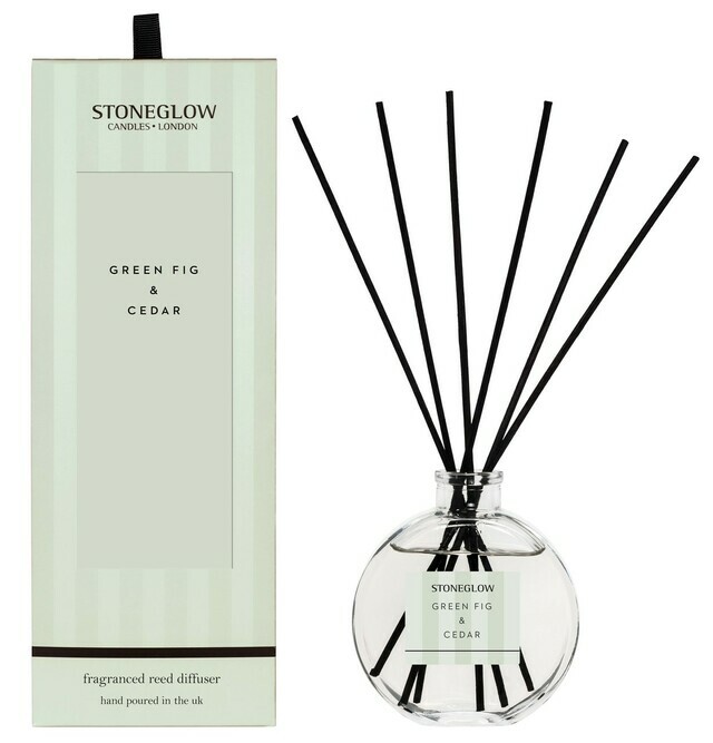 STONEGLOW MODERN CLASSICS - GREEN FIG & CEDAR - REED DIFFUSER 120ML