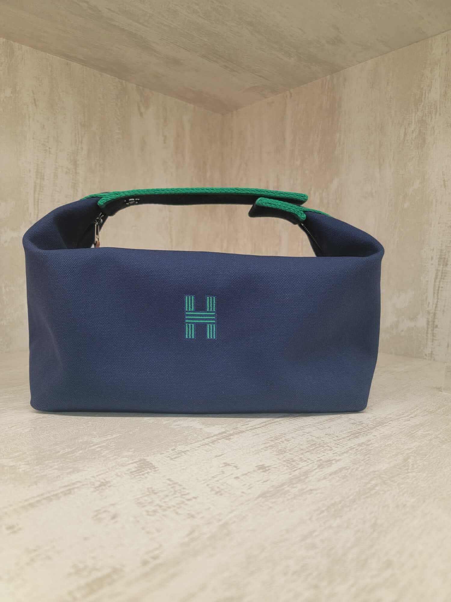 Hermes Bride-a-Brac CASE navy 飯盒包 深藍色