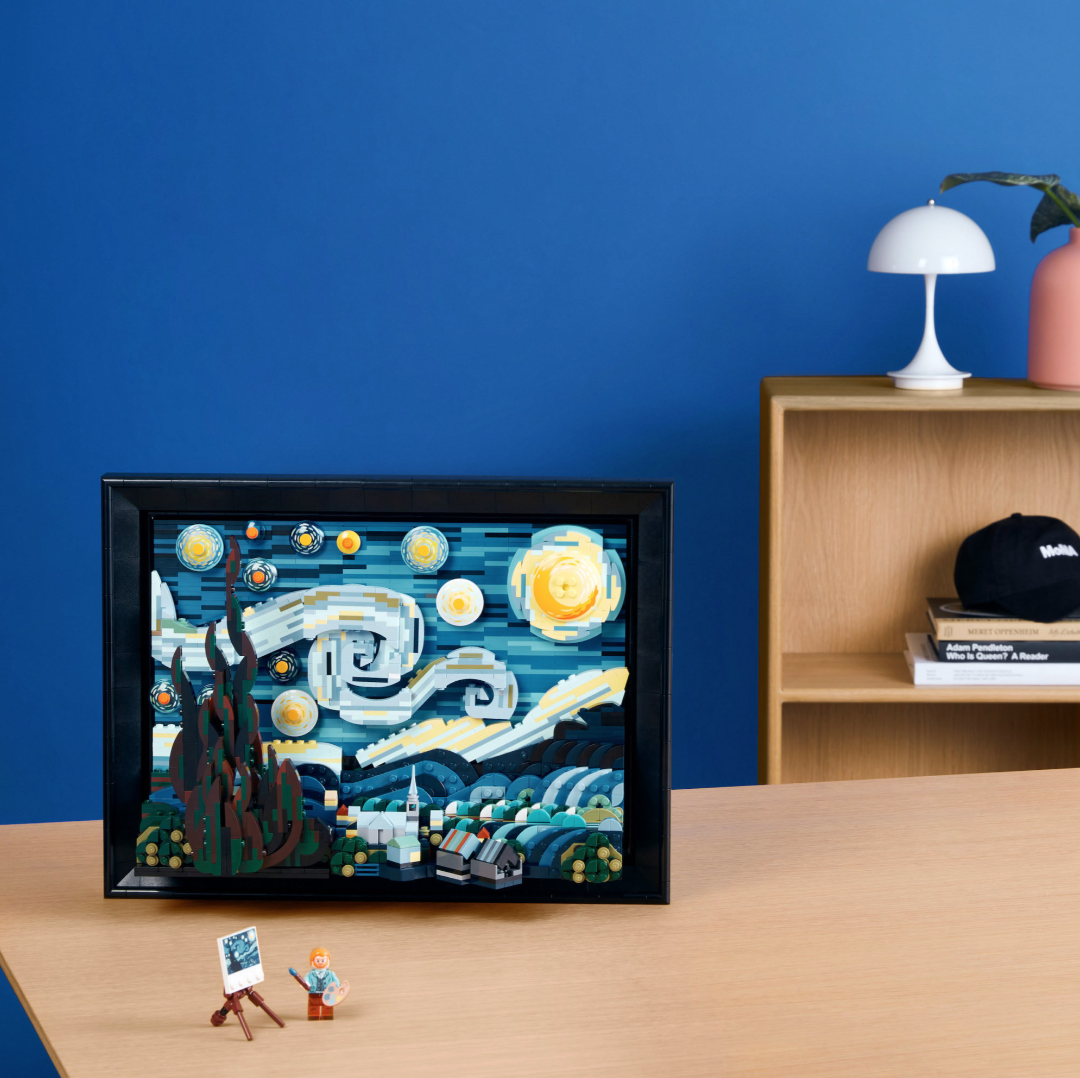 【APAIR】預購 LEGO x MOMA Van Gogh " The Starry Night " 梵谷星夜樂高  21333