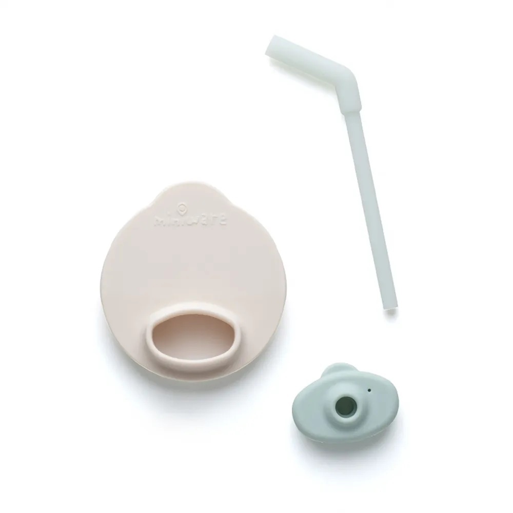 Sippy Cup Accessories Set - Blue Green