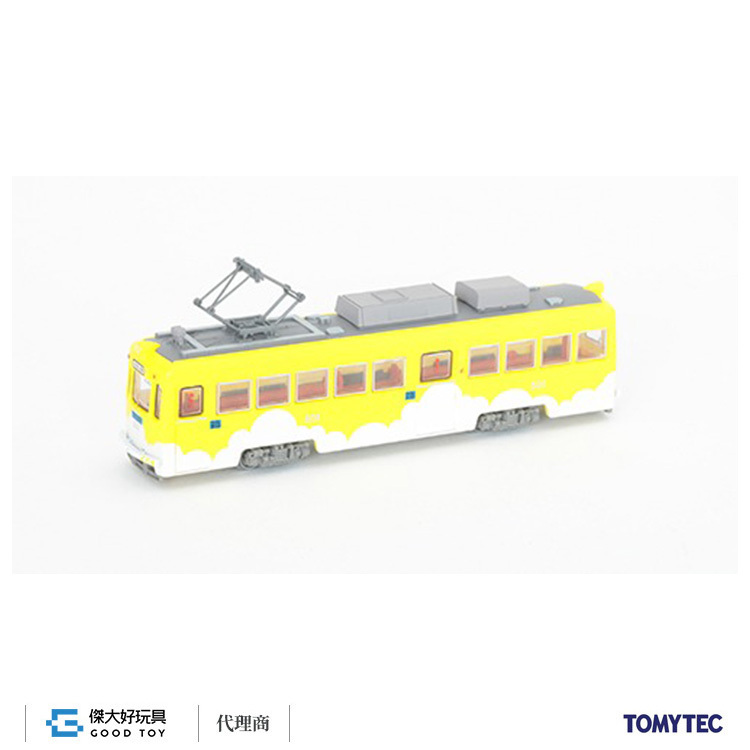 TOMYTEC 315469 Train Collection Hankai Tramway MO 501 Series Car No. 501 Cloud Form Yellow