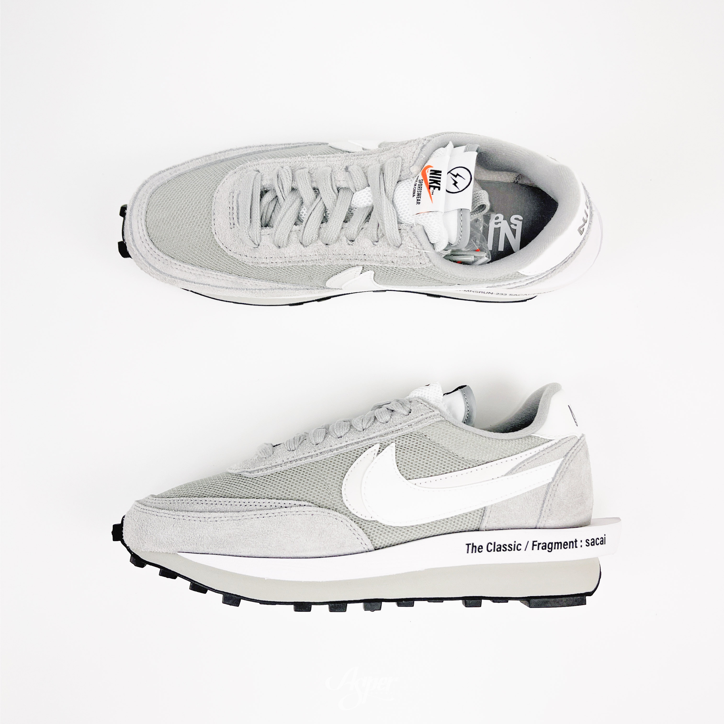 Fragment x Sacai x Nike LDWaffle 灰DH2684-001