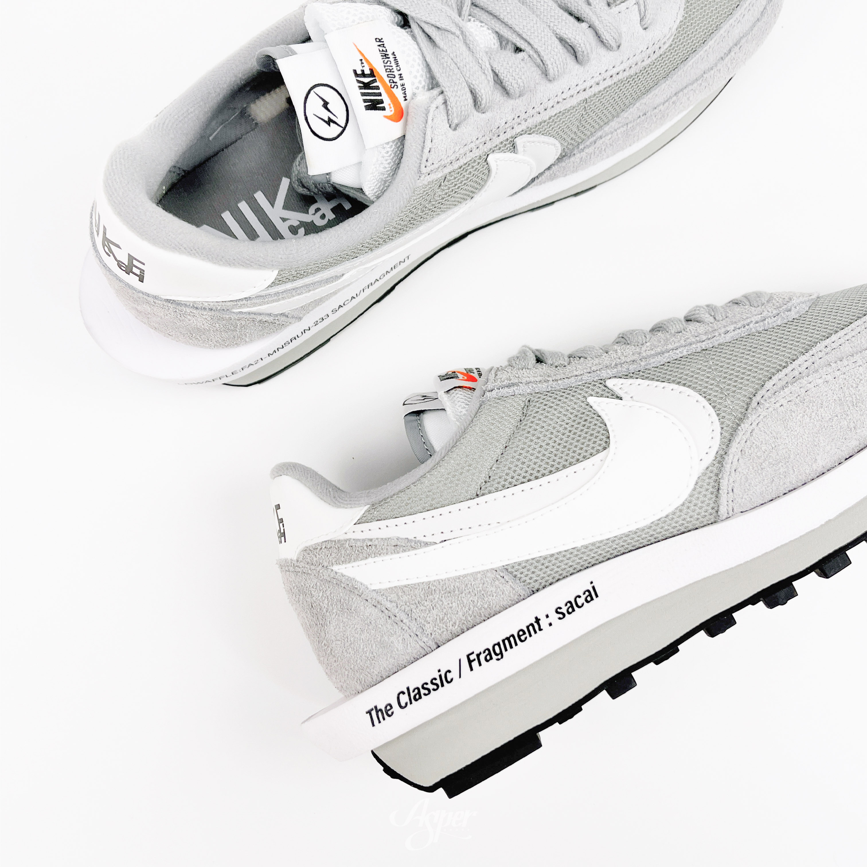 Fragment x Sacai x Nike LDWaffle 灰DH2684-001