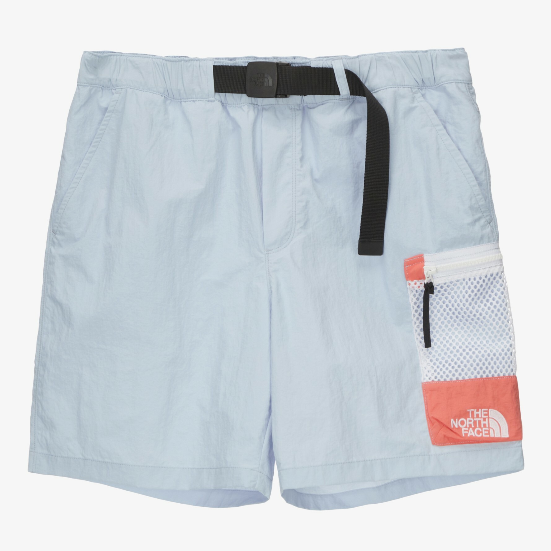 THE NORTH FACE 白標限定 ABERDEEN 天空藍 口袋 機能 短褲 NS6NN03L