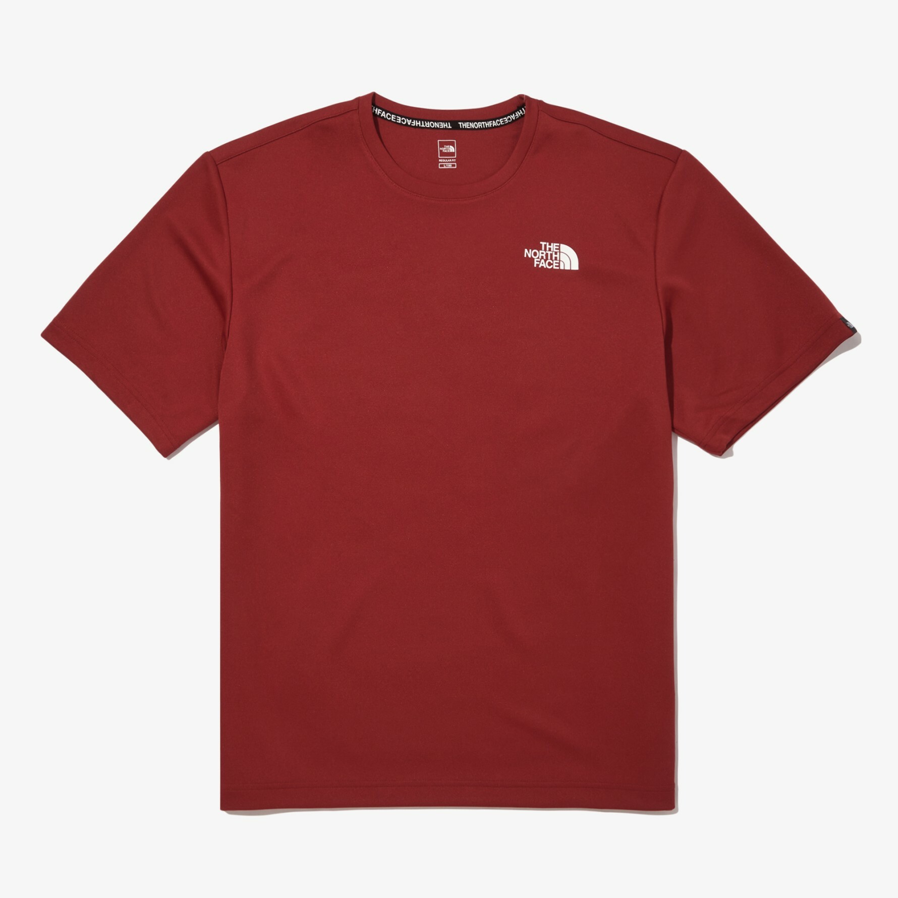 THE NORTH FACE BASIC LOGO 22SS 短袖 短T 酒紅 NI7UN44B