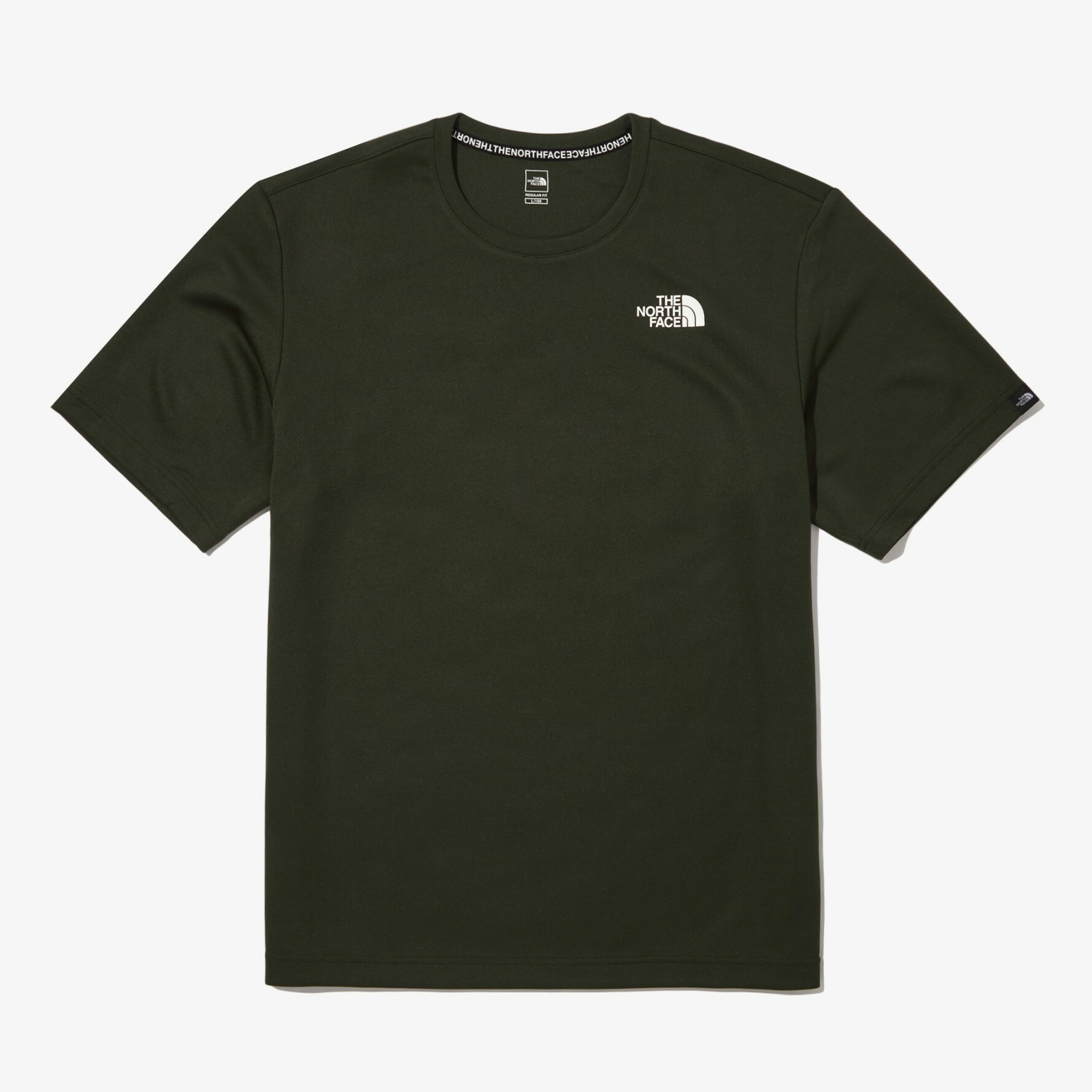 THE NORTH FACE BASIC LOGO 22SS 短袖 短T 軍綠 NI7UN44E