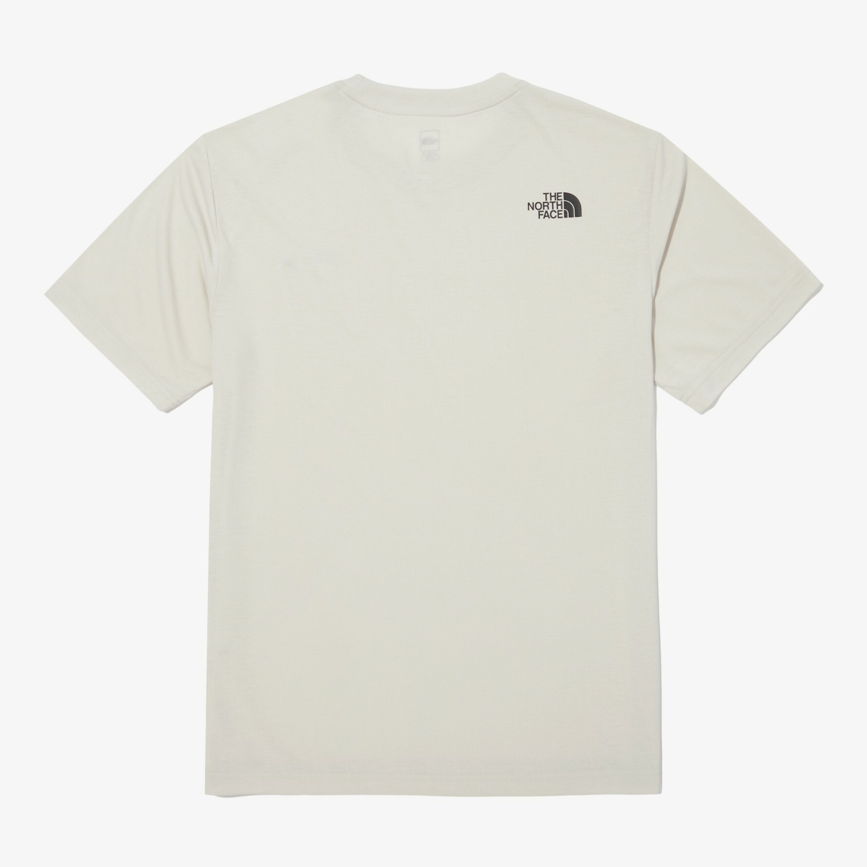 THE NORTH FACE EX S/S R 刺繡小LOGO 短袖 短T 白 米色 NT7UN26B