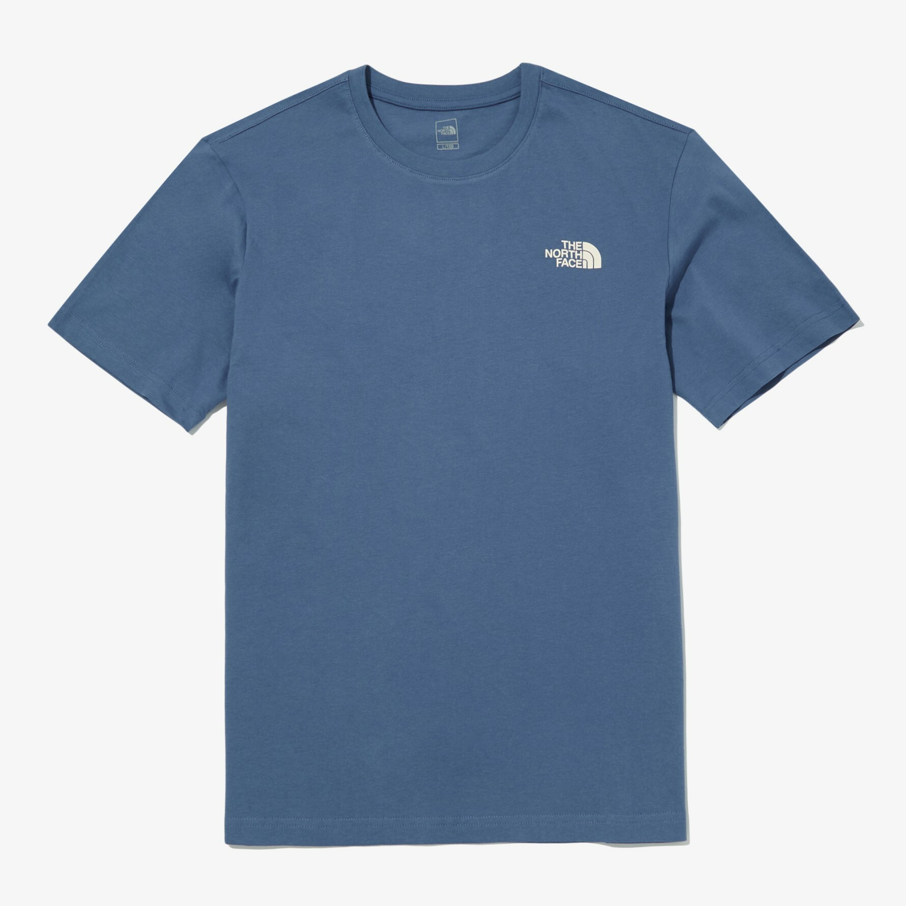 THE NORTH FACE COTTON 素色 基本款 短袖 短T 淺藍色 NT7UN04H