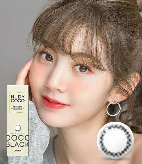 [預訂] Lenstown Nudy Coco 1 Day 每日拋棄彩妝隱形眼鏡｜每盒10片 ( Black )