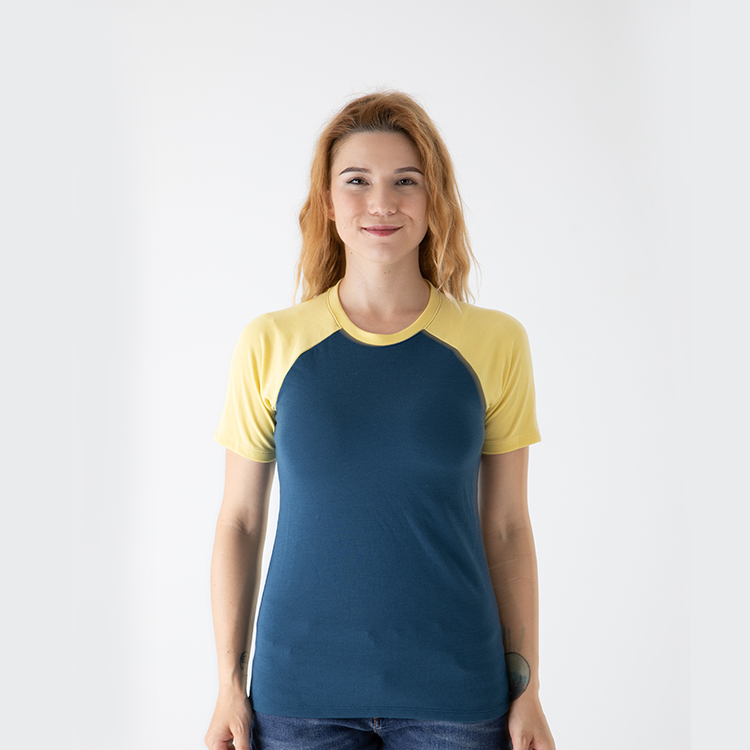 「夏天必備/降溫5度」棉感機能奇異長效涼感T｜一件出門不用更換，回家機洗3小時快乾｜女版-拉克蘭袖