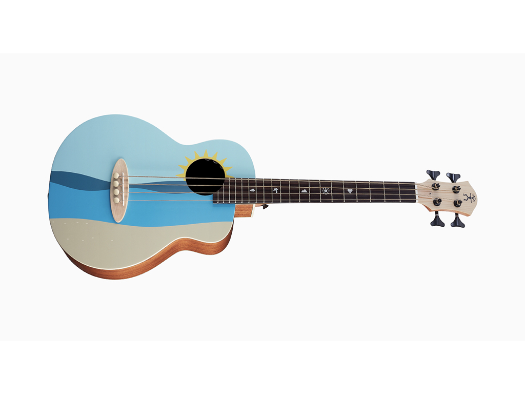 aNueNue aNueNue - MTK Kuta Sunset 36吋木貝斯 空心貝斯 旅行貝斯 可接電表演款 第 3 張圖片｜三峽吉他 / Bass