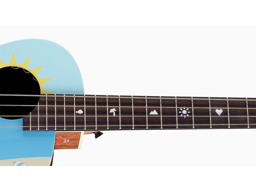 aNueNue aNueNue - MTK Kuta Sunset 36吋木貝斯 空心貝斯 旅行貝斯 可接電表演款 第 5 張圖片｜三峽吉他 / Bass