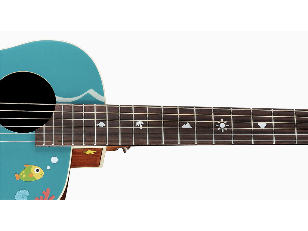 aNueNue aNueNue - MTK Morelos Blue 36吋木吉他 旅行吉他 小吉他 第 5 張圖片｜三峽吉他 / Bass