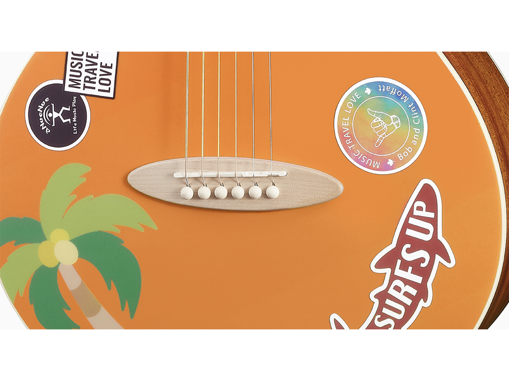 aNueNue / MTK Palawan Sunrise トラベルギター aNueNue MTK Palawan Sunrise トラベルギター ミニギター キッズ