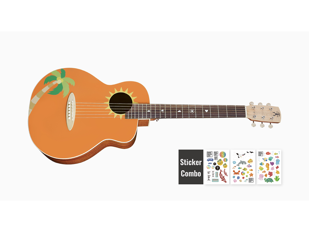 aNueNue aNueNue - MTK Palawan Sunrise 36吋木吉他 旅行吉他 小吉他 第 3 張圖片｜三峽吉他 / Bass