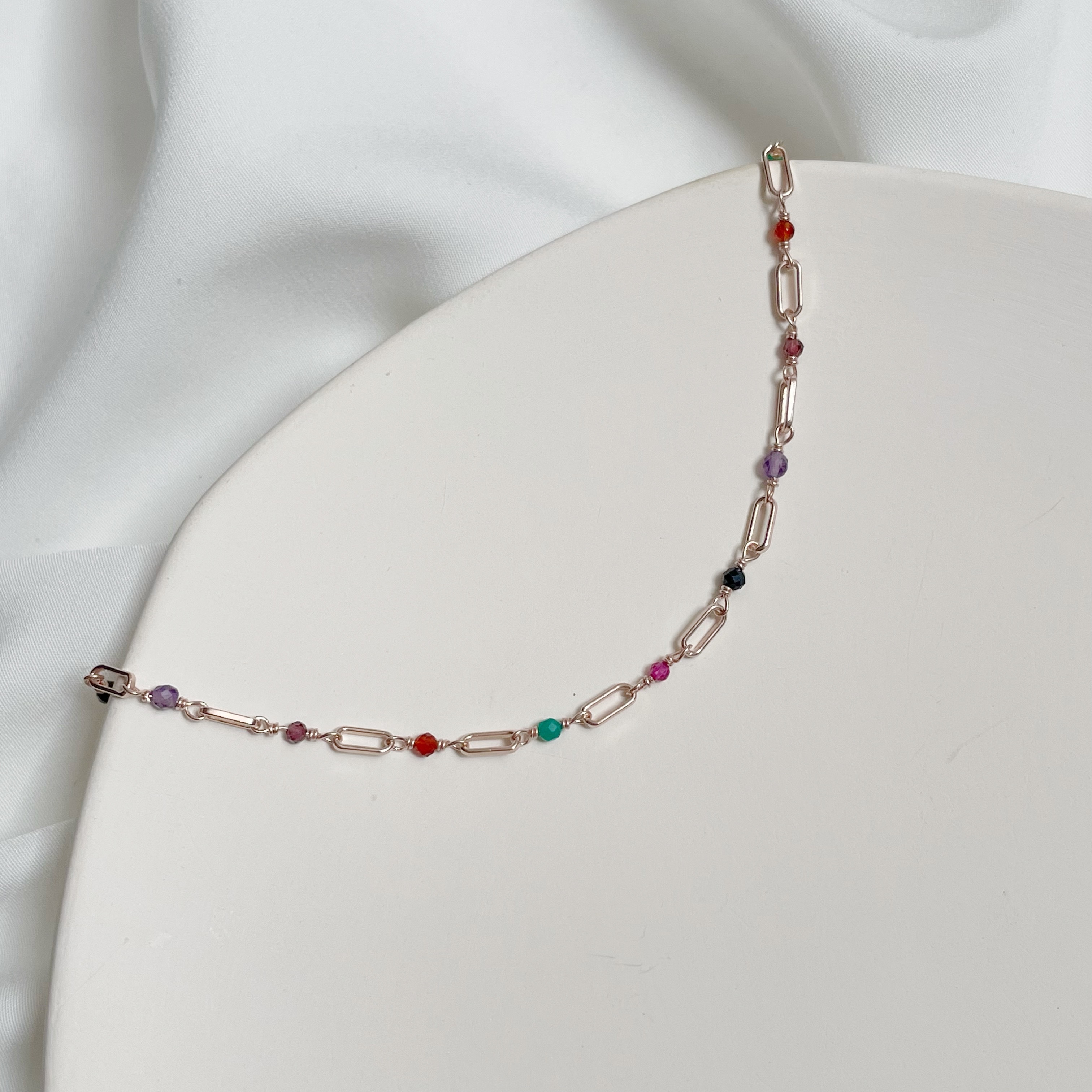 Long box彩寶手鏈