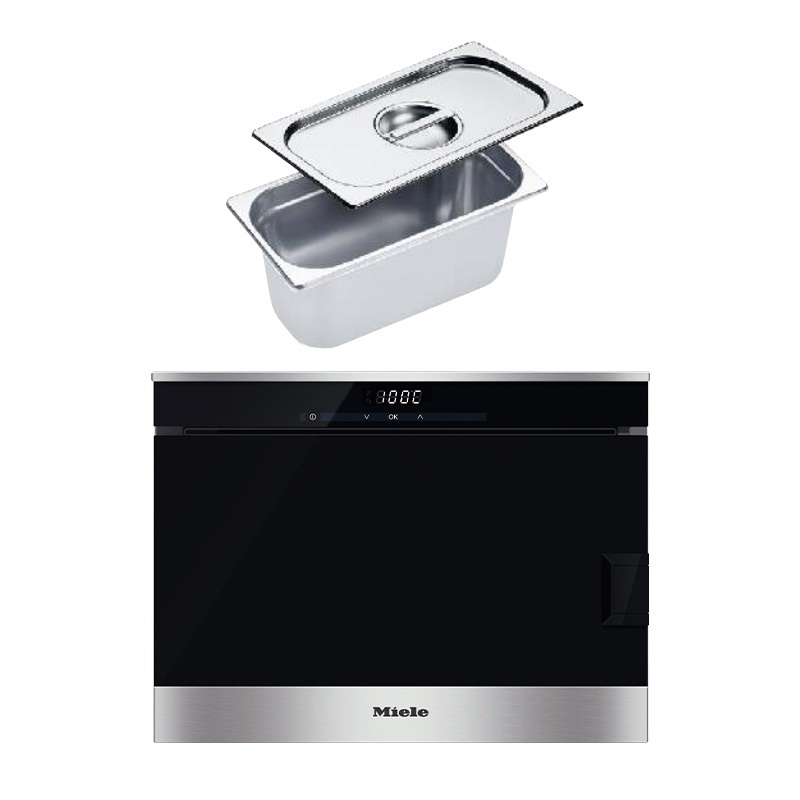 【私訊甜甜價】Miele 豪華版 獨立式 純蒸汽蒸爐 DG6010-Luxury【專屬配件 高深湯盆附蓋】