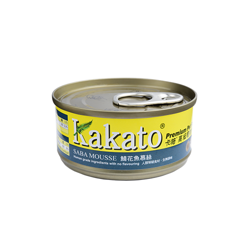KAKATO鯖花魚慕絲70g(24罐)