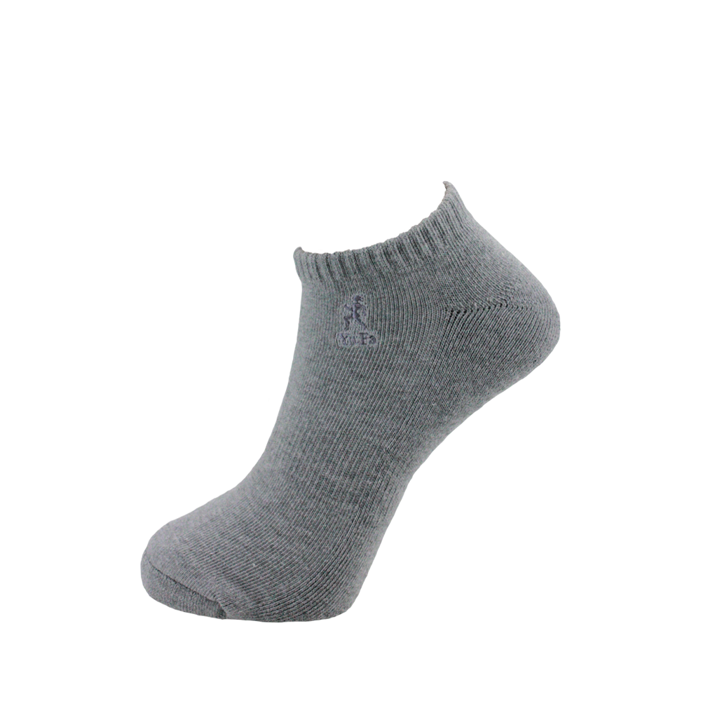 毛巾底。YUFA logo。運動襪。船襪803