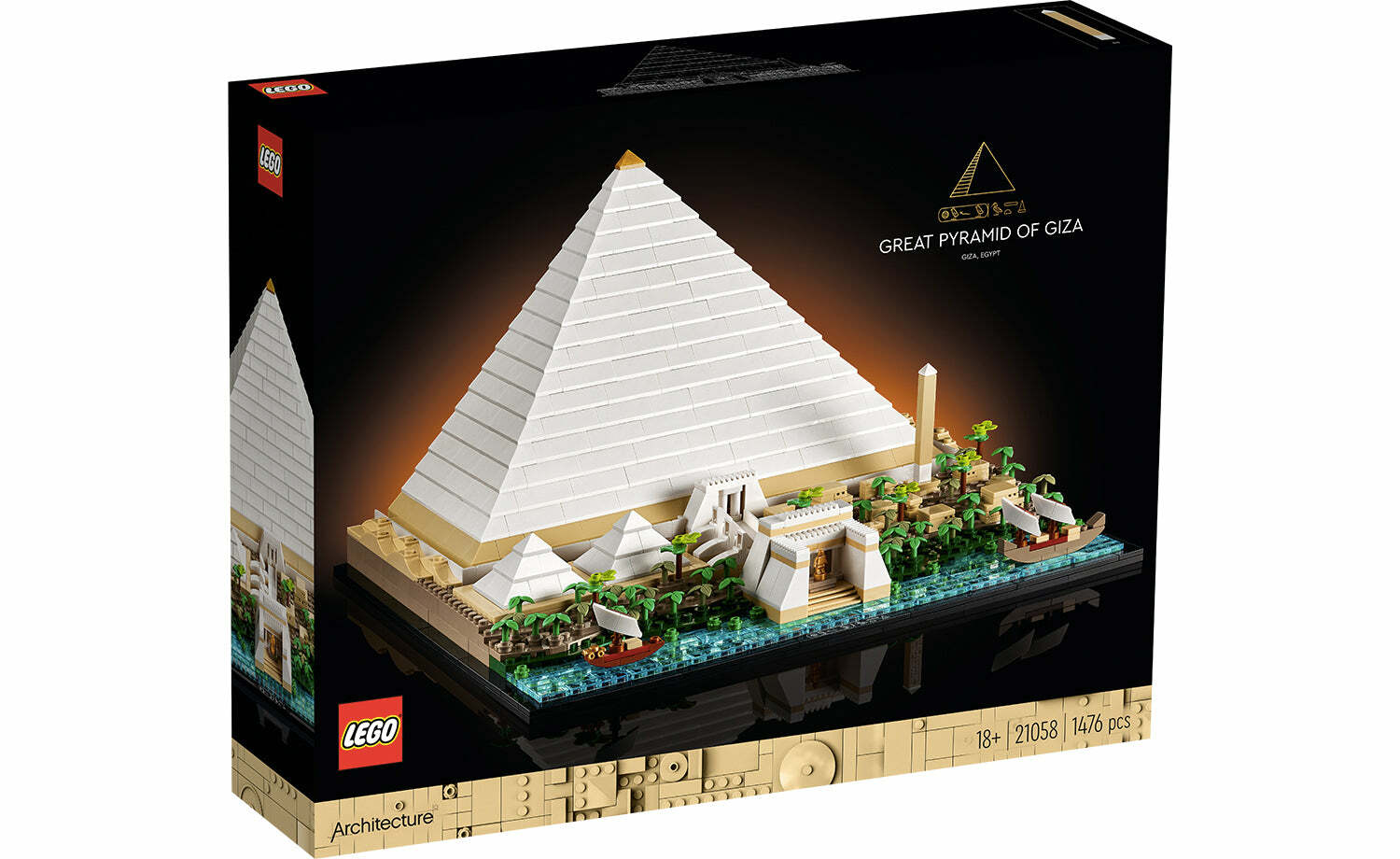 [飛米樂高積木磚賣店] LEGO 21058 Archi-埃及吉薩大金字塔