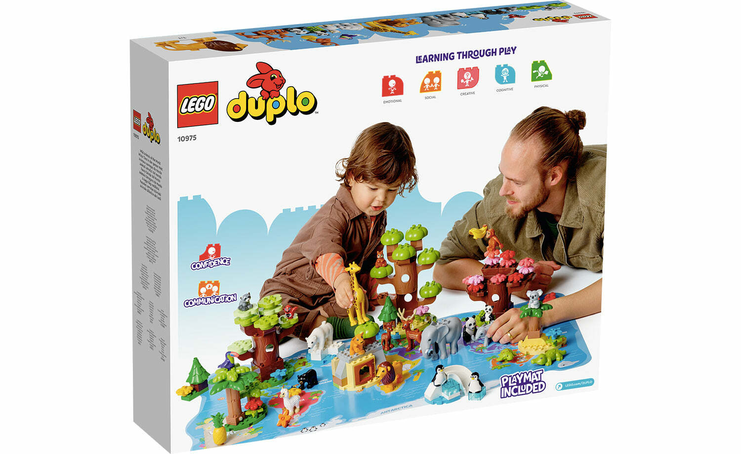 [飛米樂高積木磚賣店] LEGO 10975 Duplo-世界野生動物