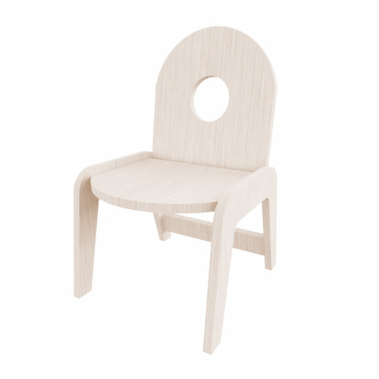 Children Wooden Chair, Deluxe 