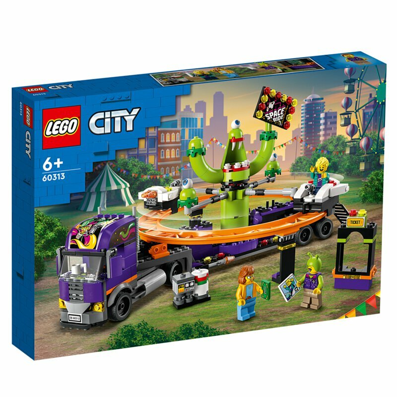 [飛米樂高積木磚賣店] LEGO 60313 City-太空之旅遊樂車