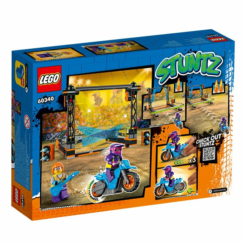 [飛米樂高積木磚賣店] LEGO 60340 City-刀鋒特技挑戰組