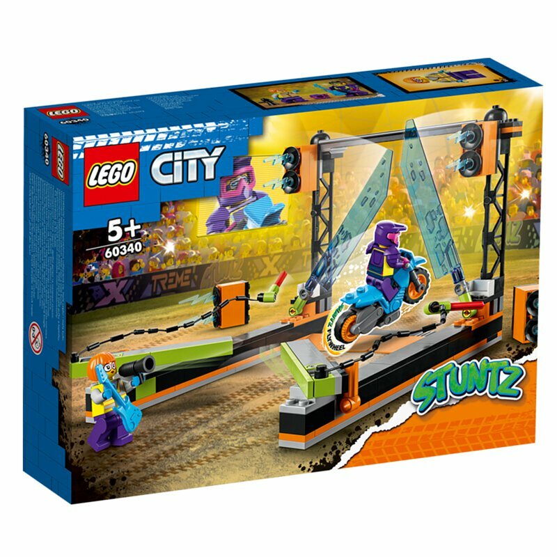 [飛米樂高積木磚賣店] LEGO 60340 City-刀鋒特技挑戰組