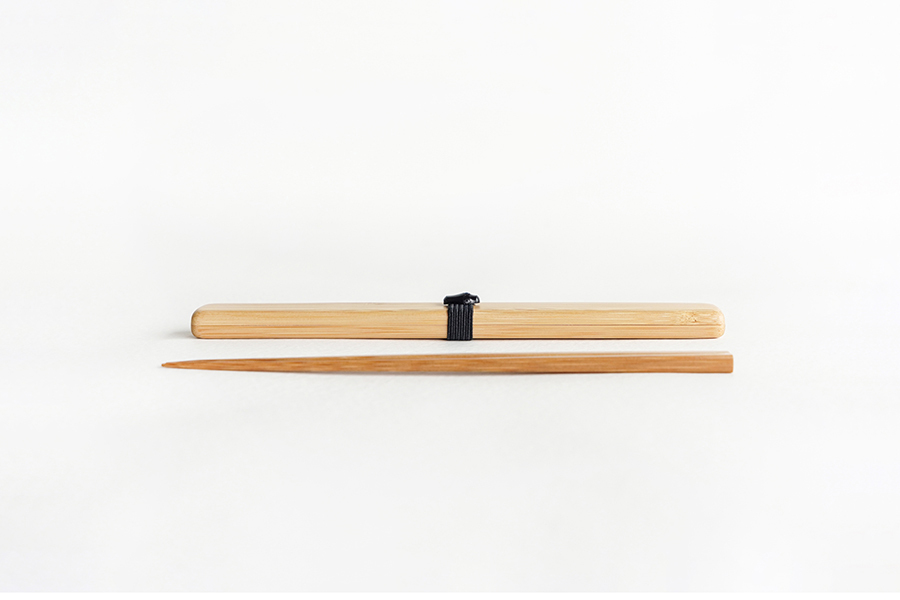 公長齋小菅-食膳筷盒組 S 黑