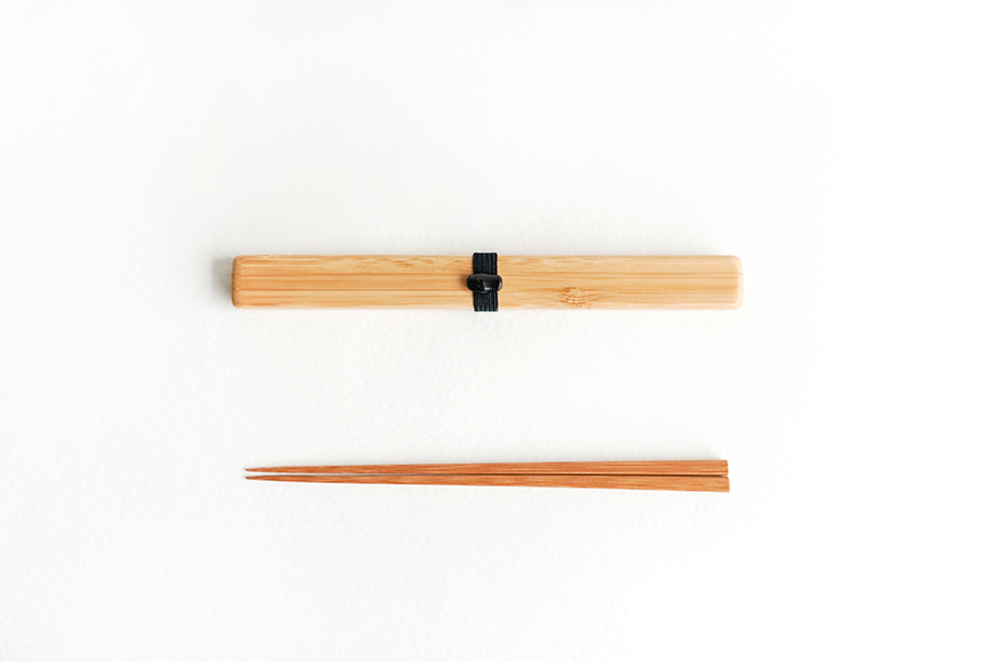 公長齋小菅-食膳筷盒組 S 黑