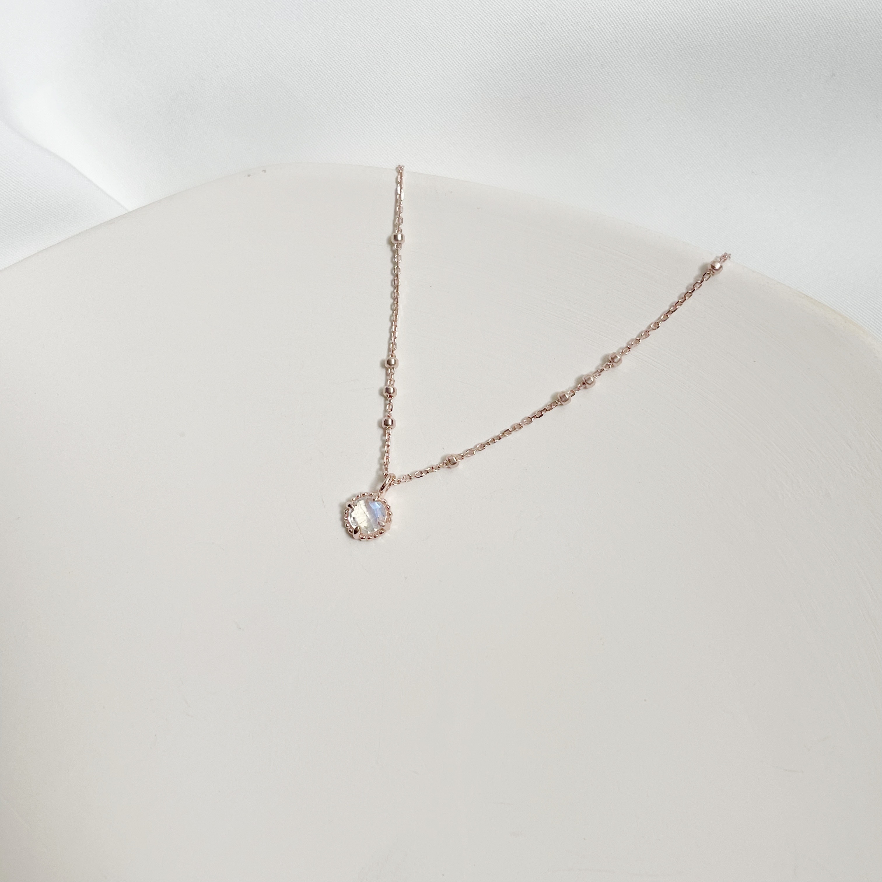 麻花小蛋撻月光triplets項鍊