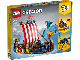 LEGO 31132 Viking Ship and the Midgard Serpent 維京戰船與塵世巨蟒 (Creator 3in1)