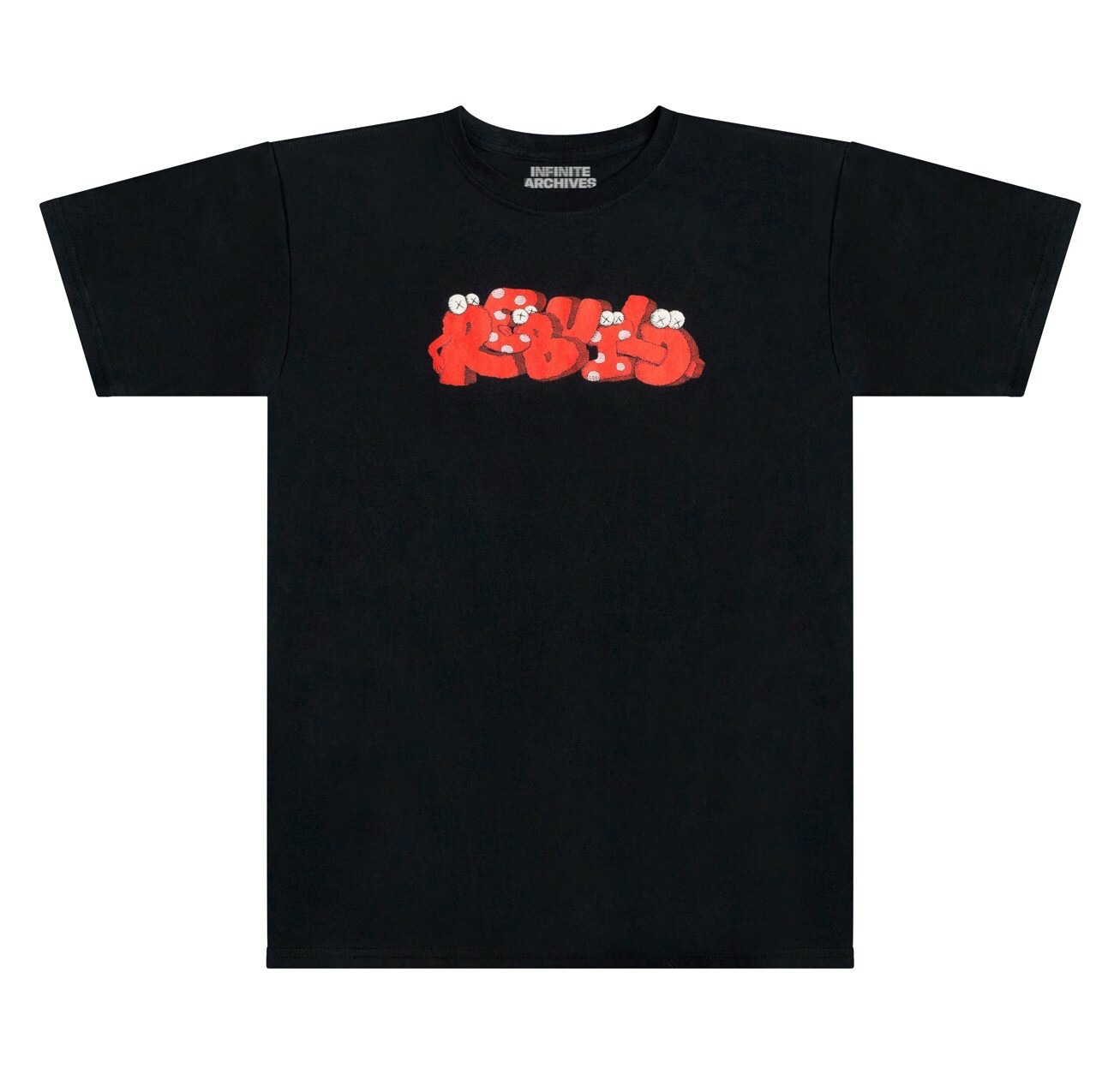 INFINITE ARCHIVES x KAWS 塗鴉字體 LOGO 短袖
