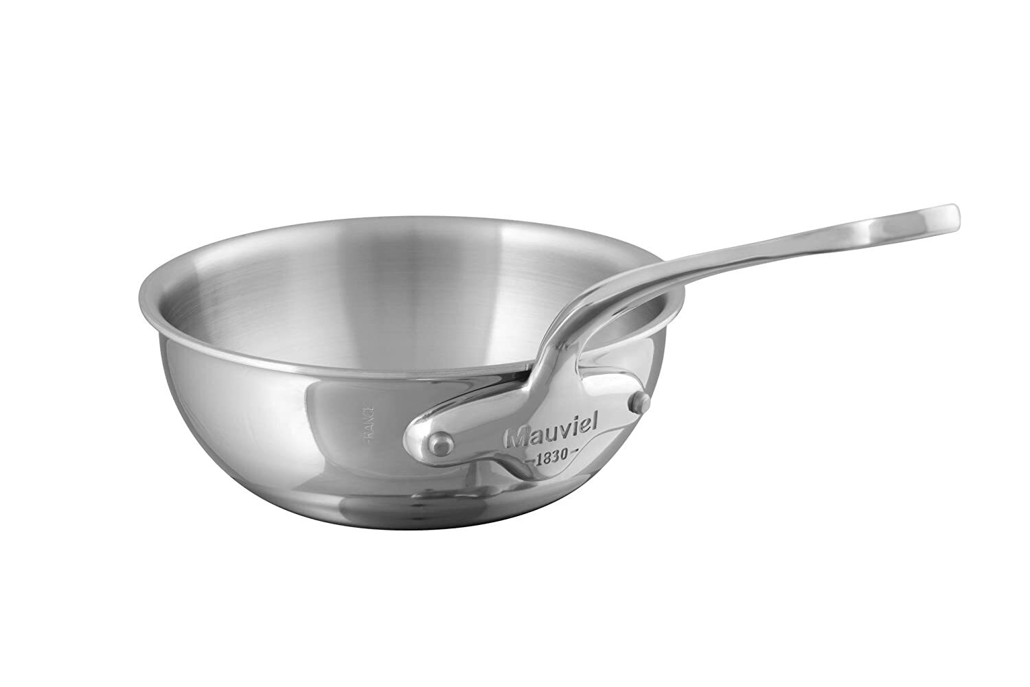 MAUVIEL M'cook 五層鋼單手碗型鍋附蓋24/20cm