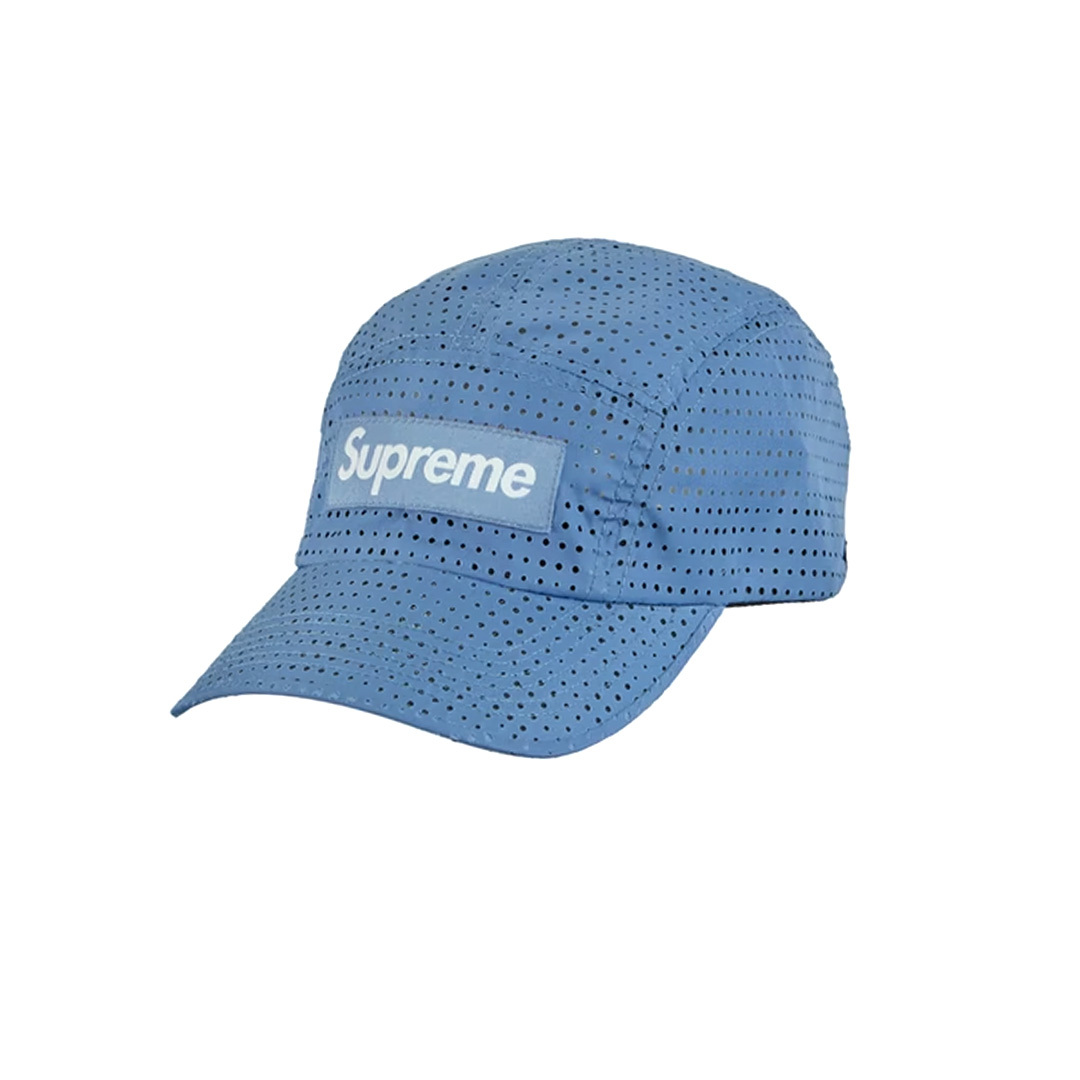 supreme perforated camp cap